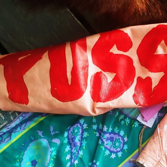 VTG handpainted leather jacket - Picture 7 of 16